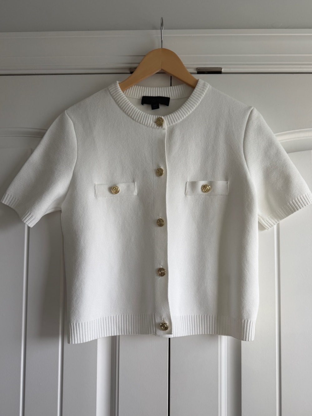 H&M Parisian Style Button Top